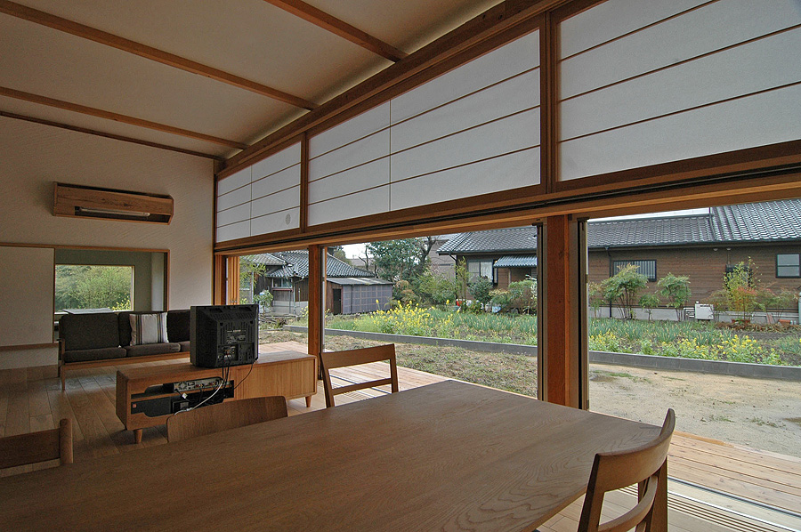 平屋のような家